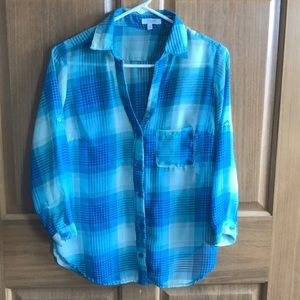 Blue Delia’s Flannel